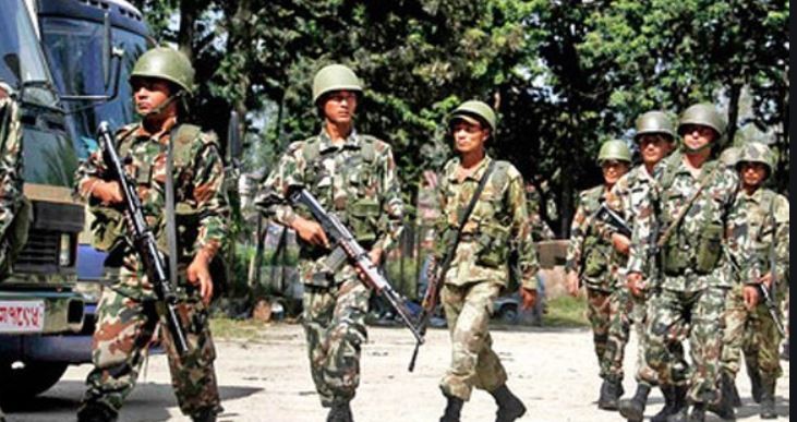 nepali-army-for-poll-security